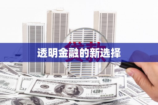 吉县透明金融的新选择