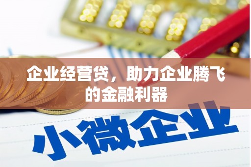 吉县企业经营贷，助力企业腾飞的金融利器