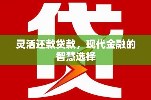 吉县灵活还款贷款，现代金融的智慧选择