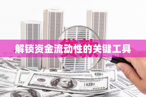 吉县解锁资金流动性的关键工具