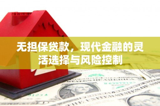 吉县无担保贷款，现代金融的灵活选择与风险控制