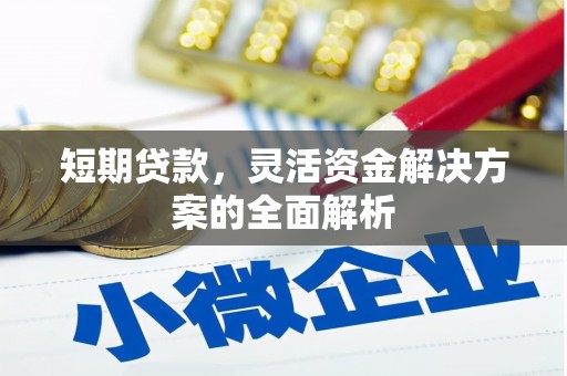 吉县短期贷款，灵活资金解决方案的全面解析