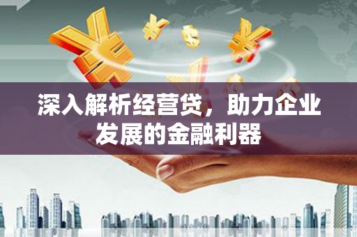 吉县深入解析经营贷，助力企业发展的金融利器