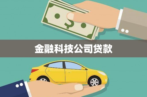 吉县金融科技公司贷款