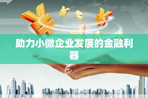 吉县助力小微企业发展的金融利器