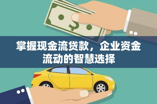 吉县掌握现金流贷款，企业资金流动的智慧选择