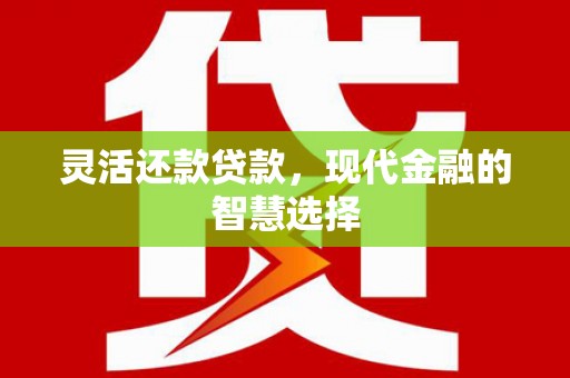 吉县灵活还款贷款，现代金融的智慧选择