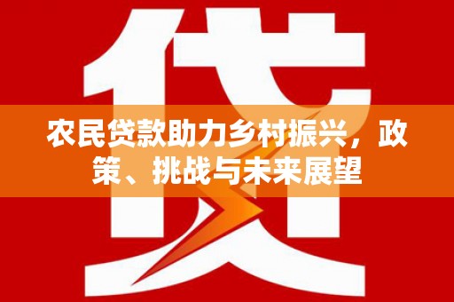 吉县农民贷款助力乡村振兴，政策、挑战与未来展望