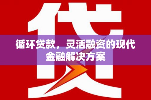 吉县循环贷款，灵活融资的现代金融解决方案