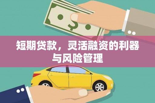 吉县短期贷款，灵活融资的利器与风险管理