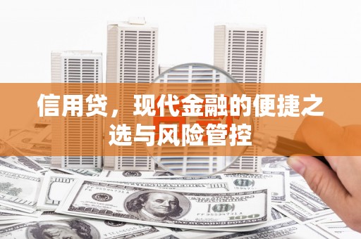 吉县信用贷，现代金融的便捷之选与风险管控
