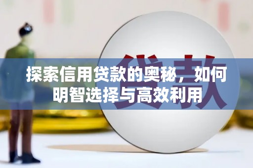 吉县探索信用贷款的奥秘，如何明智选择与高效利用