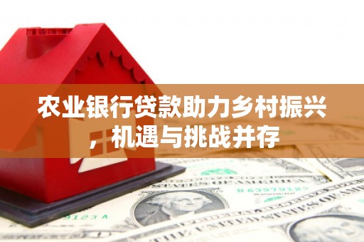 吉县农业银行贷款助力乡村振兴，机遇与挑战并存