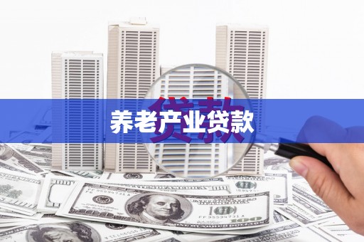 吉县养老产业贷款