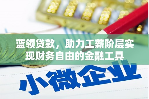 吉县蓝领贷款，助力工薪阶层实现财务自由的金融工具